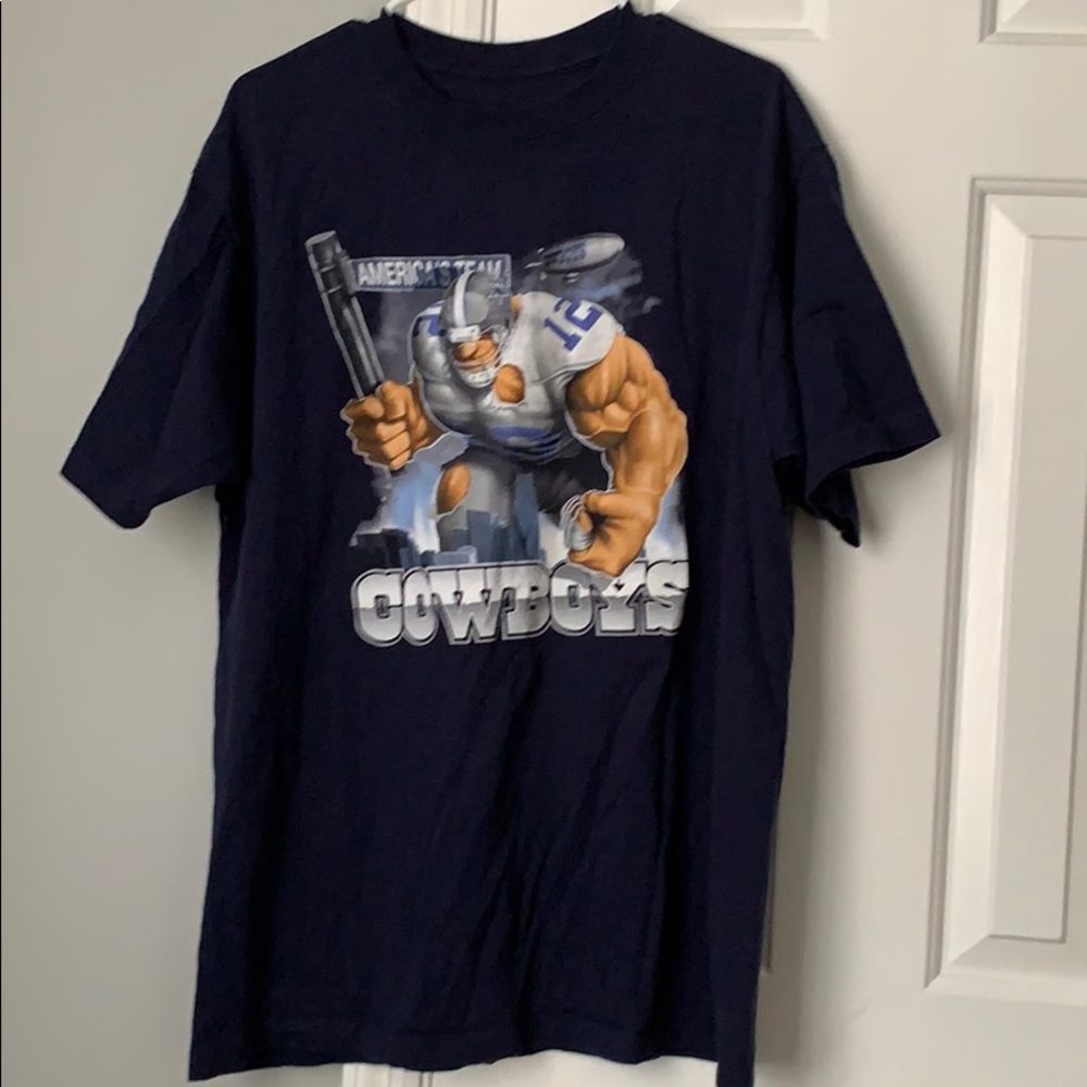 Vintage Reebok Dallas cowboys graphic shirt size L